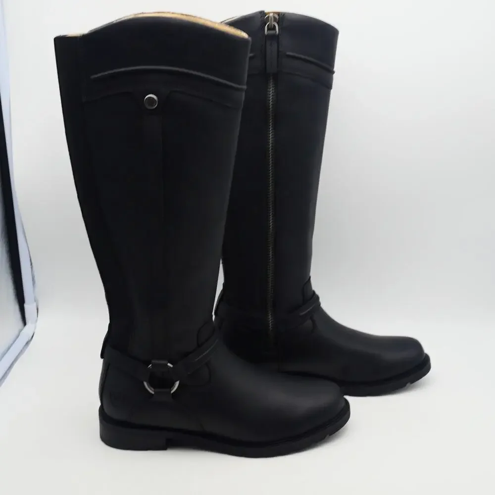 NEW Ariat Women's 5.5 Scarlet H2O Riding Boots Tall Black Leather Waterproof